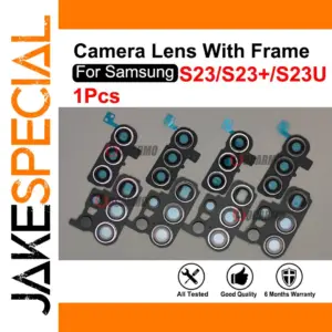 Samsung Galaxy S23 Camera Lens Replacement Set