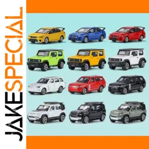 Miniature Car Model in 1:64, 1:52, 1:48