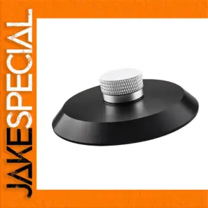 Black Aluminum Turntable Record Stabilizer