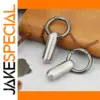 Stainless Steel Capsule Keychain for Essentials
