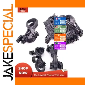 Corsair HX Power Supply Cable Set 6+2 Pin 80cm