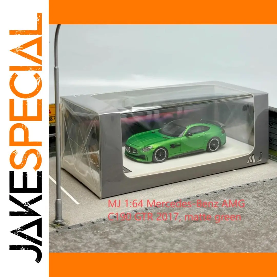 1:64 Mercedes-Benz AMG C190 GTR diecast model 1 1:64 Mercedes-Benz AMG C190 GTR diecast model