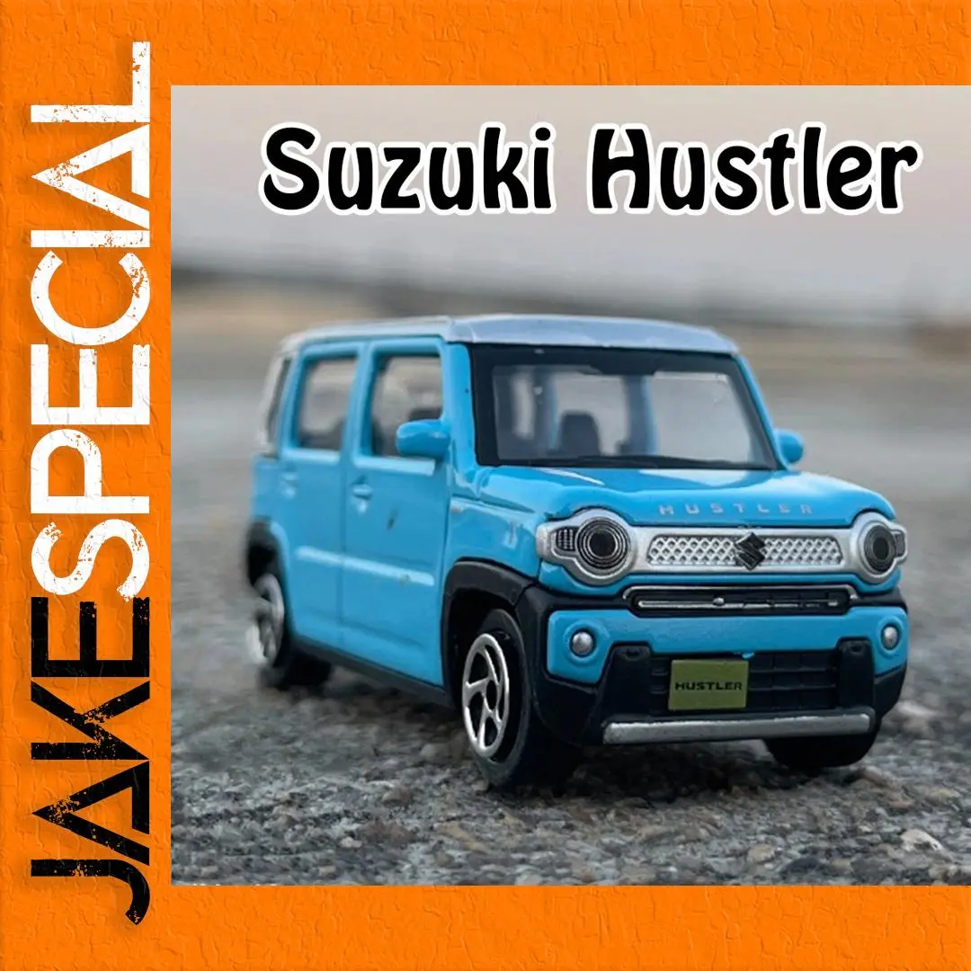 Blue Suzuki Hustler Miniature Model 1:48 Scale 1 Blue Suzuki Hustler Miniature Model 1:48 Scale