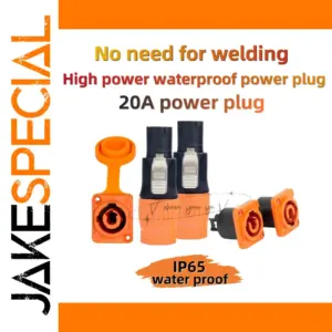 Waterproof IP65 Stage Beam Light Connectors (Set of 20)