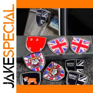 Mini Cooper Union Jack Metal Emblem 2011-2019