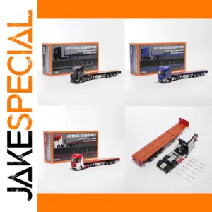 1:64 Scale Diecast Actros Truck with Trailer