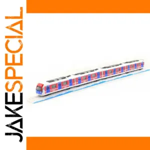 Modern Diecast Alloy Subway Rail Car Model