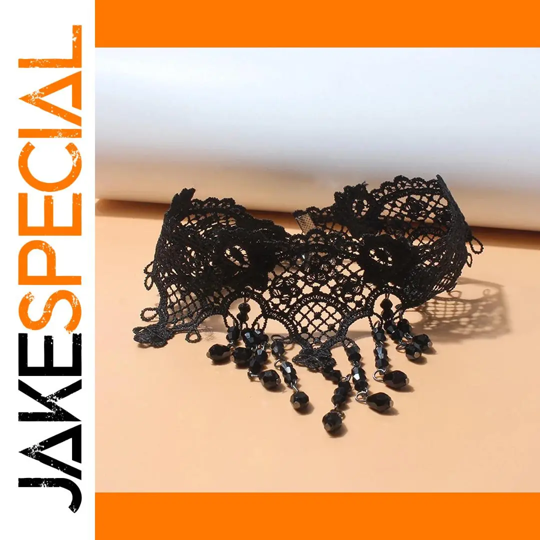 Gothic Lace Choker Necklace for Women 1 Gothic Lace Choker Necklace for Women