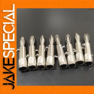 High-End Rhodium Copper Banana Plugs Set