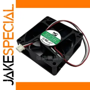 70x70x25mm Black Inverter Cooling Fan for Electronics