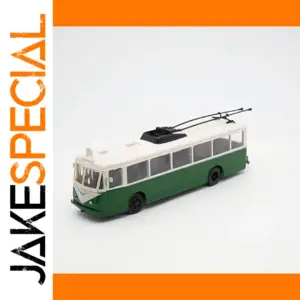Vintage French Trolley Bus Model 1/72 Scale