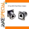 D-type RJ12 Panel Mount Adapter Model PCM-0570
