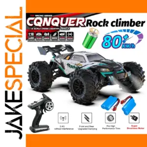 1:16 Scale RC Off-Road Truck with High Speeds