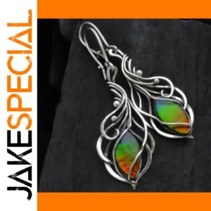 Elegant Green Cubic Zirconia Drop Earrings