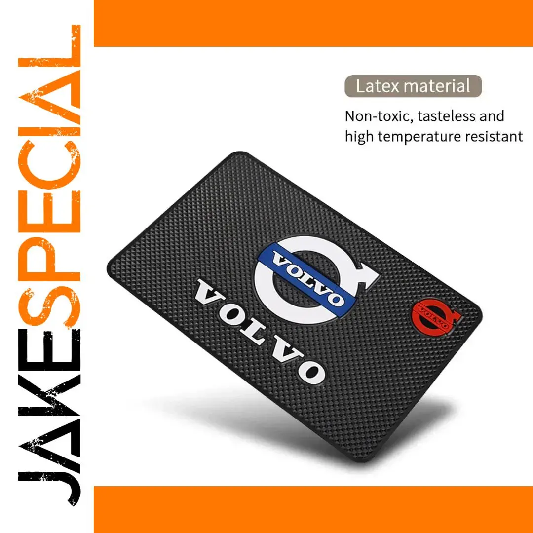 Black PVC Dashboard Anti-Slip Mat 20×13 cm 1 Black PVC Dashboard Anti-Slip Mat 20×13 cm