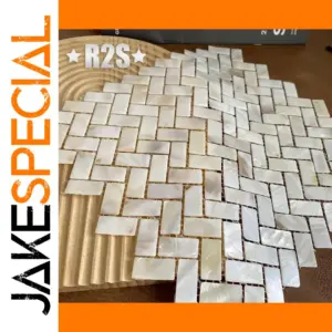 Shell Mosaic Tile Set 4 Sheets 30x30cm