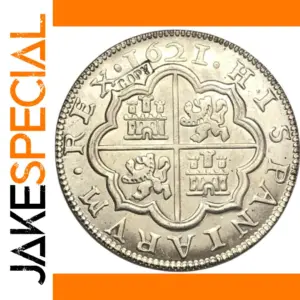 Antique Spanish 4 Reales Coin Replica