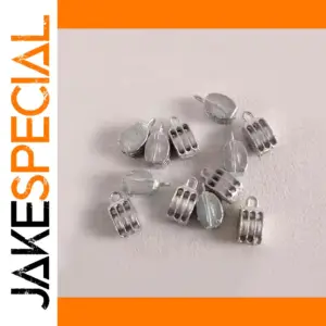 Model Ship Zinc Alloy Pulley Set 12pcs 9x5x4mm