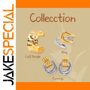 Stylish 4-Piece Stainless Steel Jewelry Set