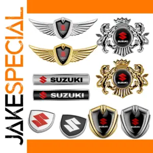 Suzuki Metal Badge Collection for Cars