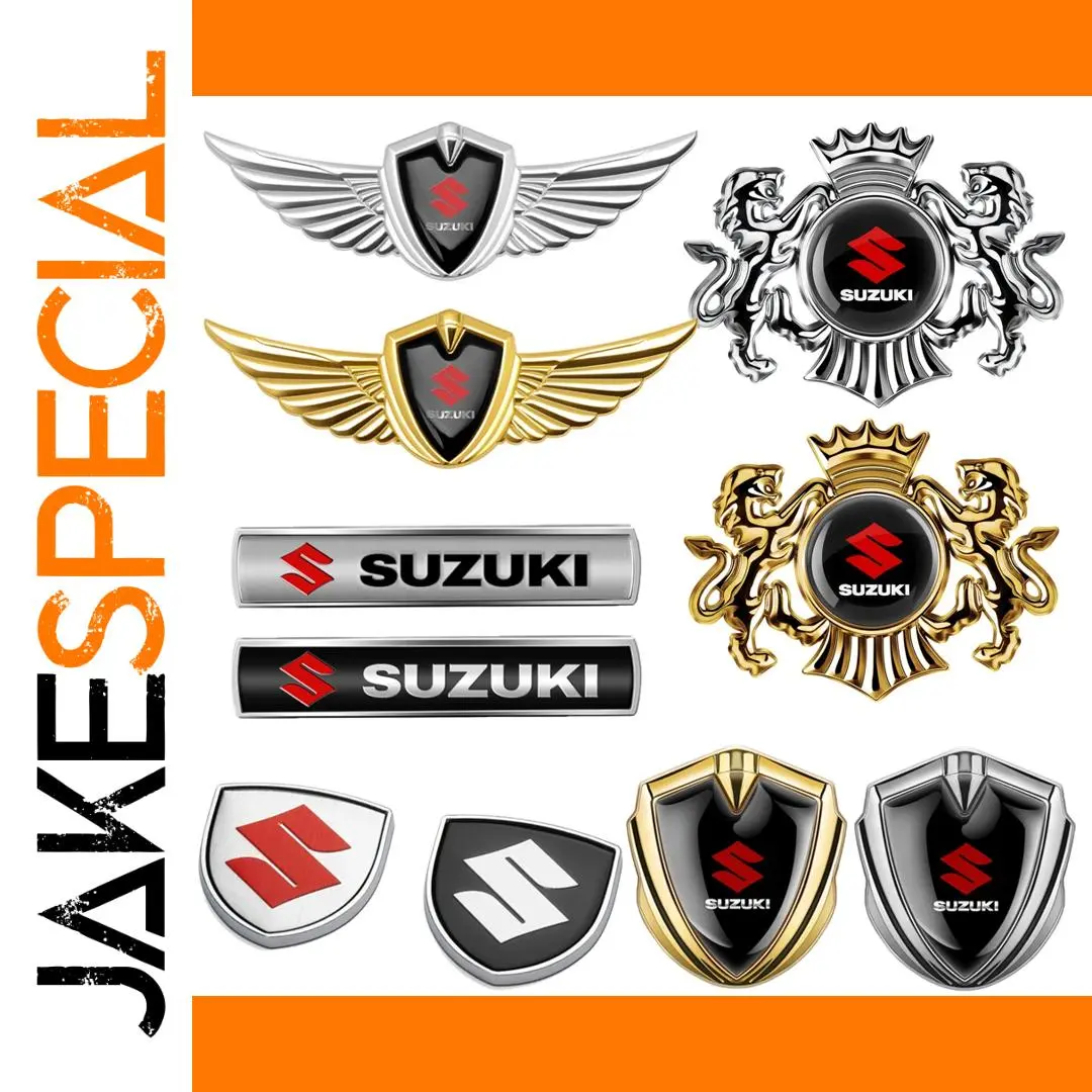 Suzuki Metal Badge Collection for Cars 1 Suzuki Metal Badge Collection for Cars
