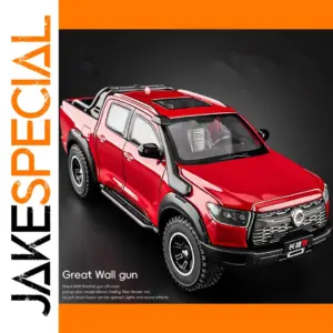 1:24 Great Wall POER Pickup Diecast Truck Model