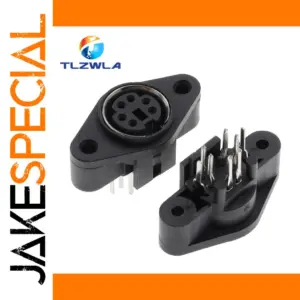 Mini PS/2 6P Connector Set for Electronic Devices