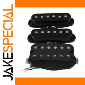 Black SSH Electric Guitar Pickup Set