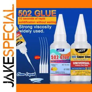 JXVX 502 Super Glue - 20g, 5-Pack