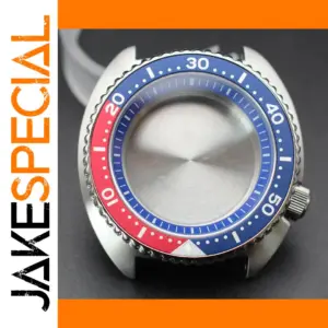 45mm Stainless Steel Dive Watch Case for SKX Models
