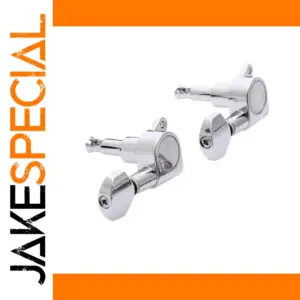 Electroplated Silver Ukulele Button Set