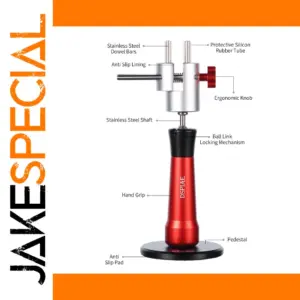 Miniature Model Handheld Vise with 360° Rotation