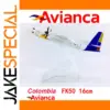 FK50 F-50 Aircraft Model from Avianca and Satena
