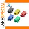Colorful Right-Angle Banana Socket Connectors Set