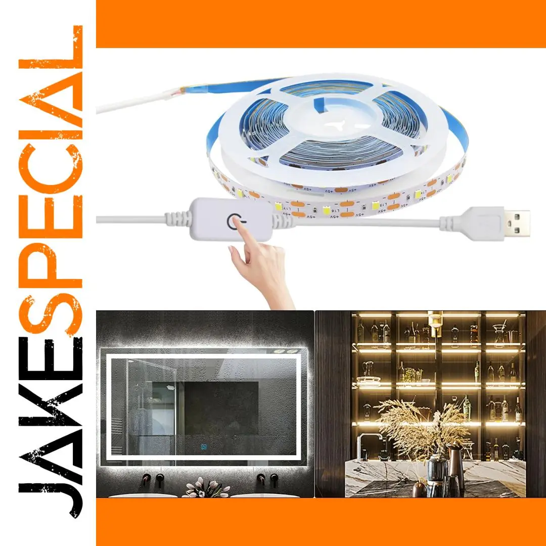 Modern USB Touch-Controlled LED Strip Light 1 Modern USB Touch-Controlled LED Strip Light