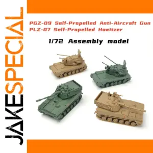 Military Vehicle Assembly Model Set 1:72 Scale