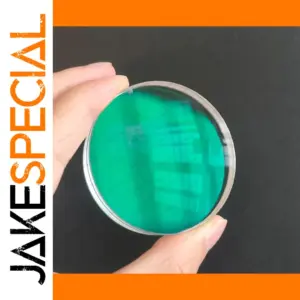 Vibrant Green Coated Objective Lens for Telescopes