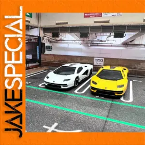 Miniature Lamborghini Countach by TOMY in 7 cm