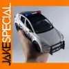 1:24 Scale Police Car Model with Light Bar