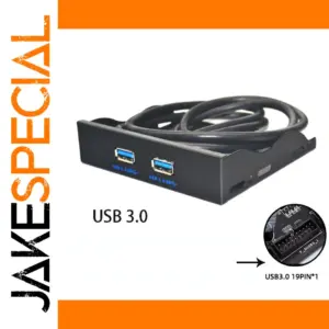 Dual USB Front Panel Hub for PC Case