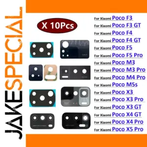 Glass Lens Set for Xiaomi Poco Cameras