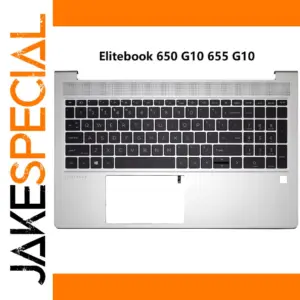 HP Elitebook 650 G10 Silver Backlit US Keyboard Top Case