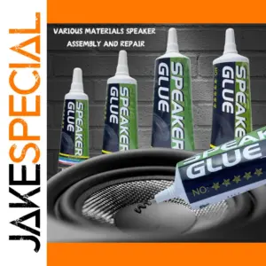Speaker Repair Glue 15ml-50ml, Fast Drying Adhesive