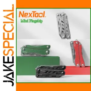 Mini 10-in-1 Multi-Tool with Folding Pliers