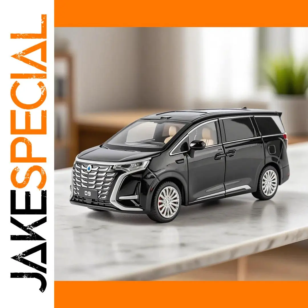 1:24 Scale Diecast SUV Model in Black 1 1:24 Scale Diecast SUV Model in Black