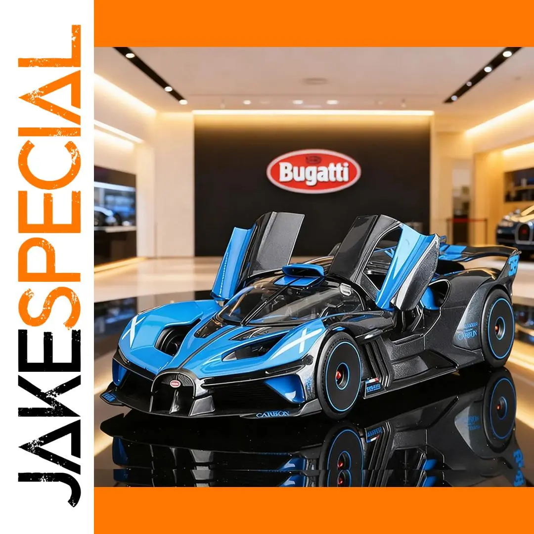 Bugatti Bolide 1:24 Scale Diecast Model 1 Bugatti Bolide 1:24 Scale Diecast Model