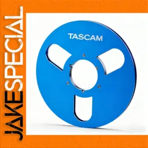 Vibrant Blue 10-Inch Aluminum Tape Reel