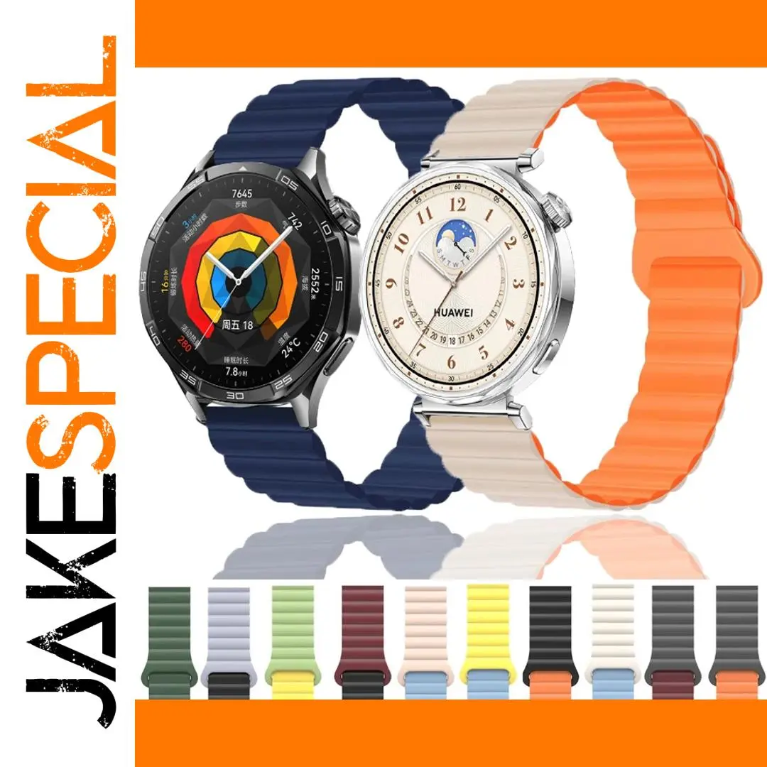 Silicone Strap for Huawei Watch GT 4/GT 5 41mm/46mm 1 Silicone Strap for Huawei Watch GT 4/GT 5 41mm/46mm