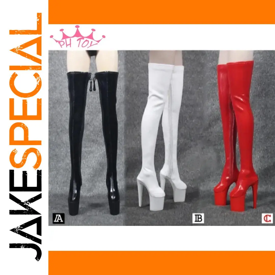 Bold 1/6 Female Soldier High-Heel Boots 1 Bold 1/6 Female Soldier High-Heel Boots