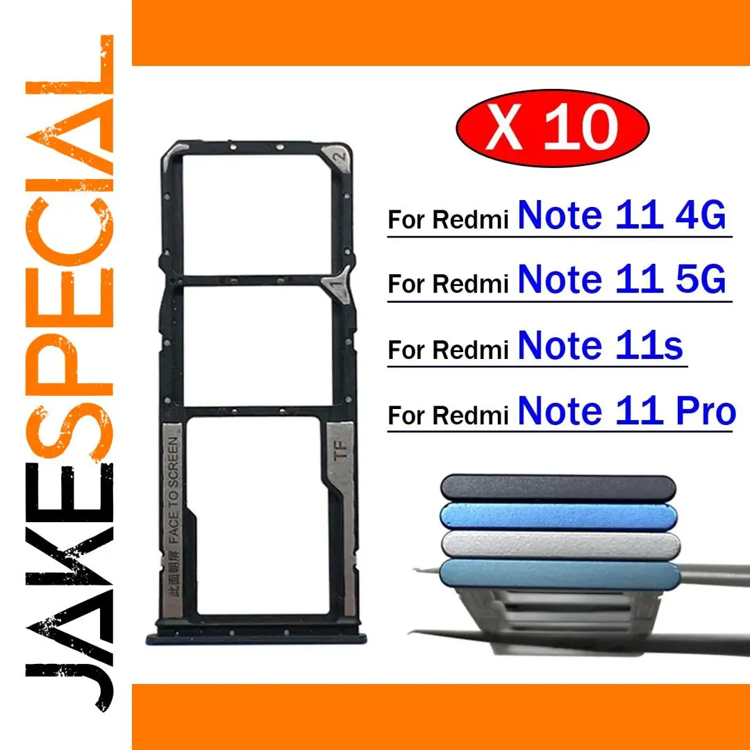 Xiaomi Redmi SIM Card Tray Holder Set (10 pcs) 1 Xiaomi Redmi SIM Card Tray Holder Set (10 pcs)